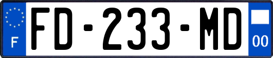 FD-233-MD