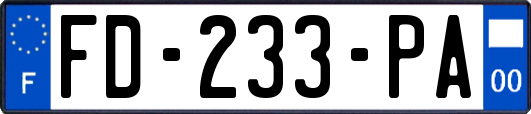 FD-233-PA