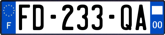 FD-233-QA