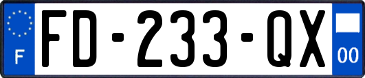 FD-233-QX