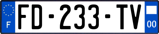 FD-233-TV