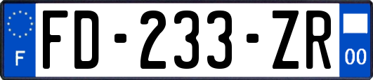 FD-233-ZR