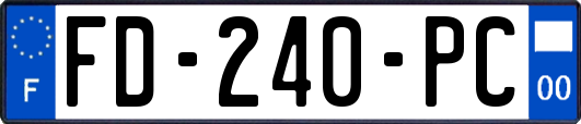 FD-240-PC