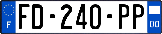 FD-240-PP