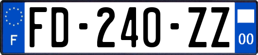 FD-240-ZZ