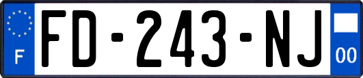 FD-243-NJ