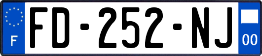 FD-252-NJ