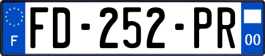 FD-252-PR