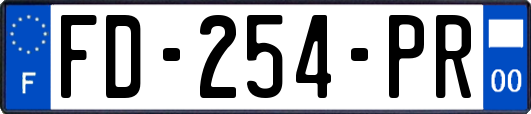 FD-254-PR
