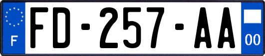 FD-257-AA