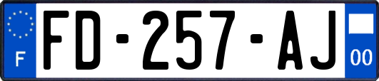 FD-257-AJ