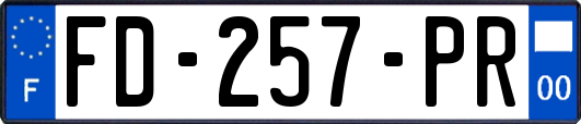 FD-257-PR