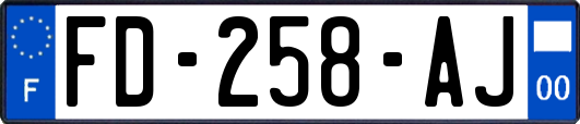 FD-258-AJ