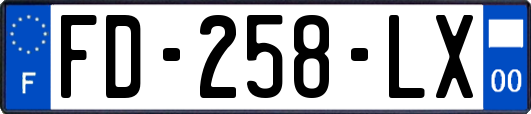 FD-258-LX