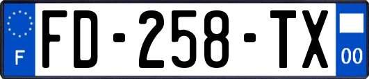 FD-258-TX
