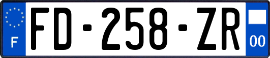 FD-258-ZR