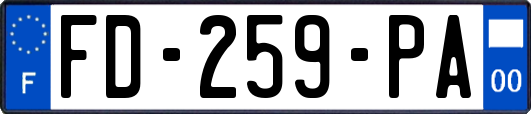 FD-259-PA