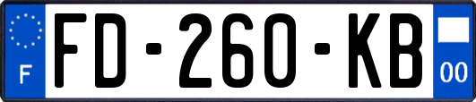 FD-260-KB