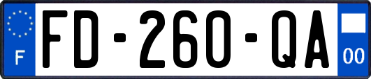 FD-260-QA