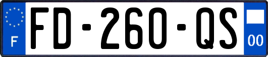 FD-260-QS