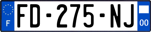 FD-275-NJ