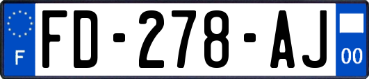 FD-278-AJ