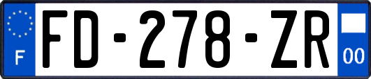 FD-278-ZR