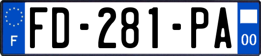 FD-281-PA