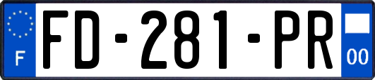 FD-281-PR