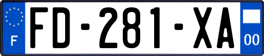 FD-281-XA