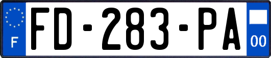 FD-283-PA