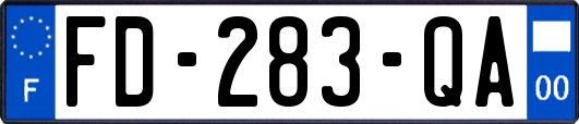 FD-283-QA