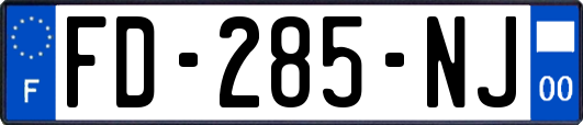 FD-285-NJ