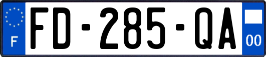 FD-285-QA