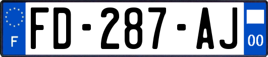 FD-287-AJ