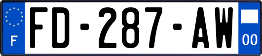 FD-287-AW