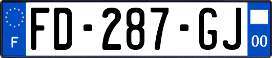 FD-287-GJ