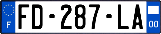 FD-287-LA