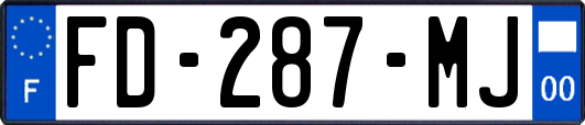 FD-287-MJ