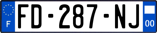 FD-287-NJ