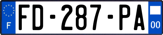 FD-287-PA