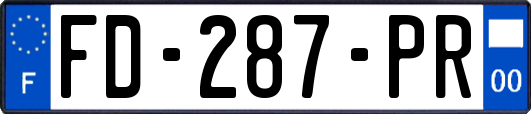 FD-287-PR