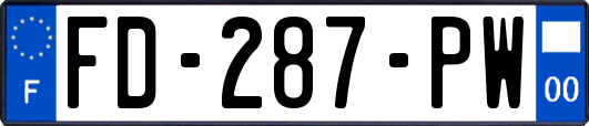 FD-287-PW
