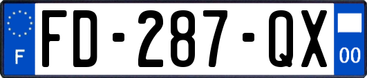 FD-287-QX