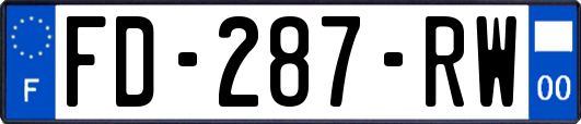 FD-287-RW