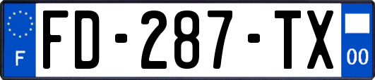 FD-287-TX