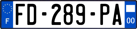 FD-289-PA
