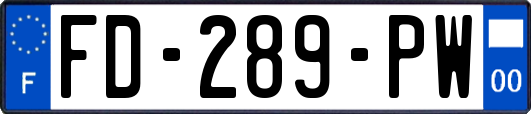 FD-289-PW