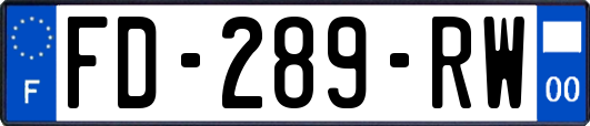 FD-289-RW