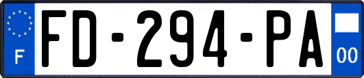 FD-294-PA